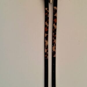 Stijlvolle kattenhalsbandjes/ zwart/goud